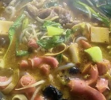 Flower Sausage Rice Noodles