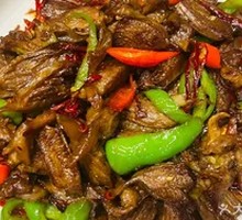 Spicy Stir-fried Heart Meat with Chili