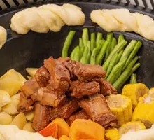 Harvest Pork Ribs Pot