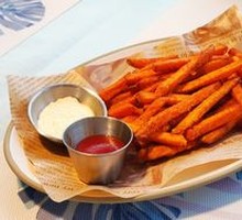 Crispy Fried Sweet Potato Fries