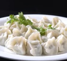 Bok Choy and Egg Dumplings