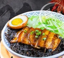 Preserved Vegetable Braised Pork Rice