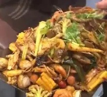 Hand-Grabbed Seafood Delight