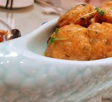 Fried Shrimp Balls with Chinese Toon
