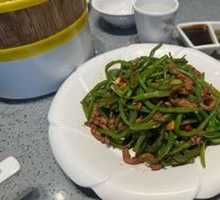 Beef Strips with Lentils