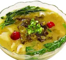 Spicy Minced Pork with Sour Cabbage Noodles