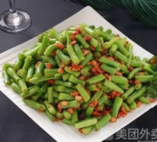 Minced Pork with Green Beans and Preserved Vegetable