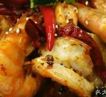 Stewed Large Shrimp