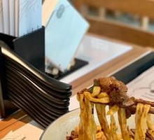 Saucy Pork Liver Noodles