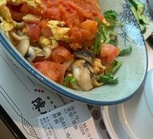 Tomato Shrimp Egg Noodles