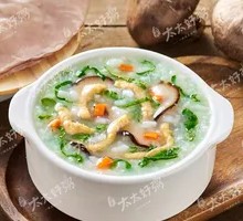 Chicken and Mushroom Rice Porridge
