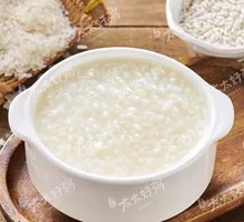 Slow-cooked White Rice Porridge