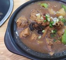 Stewed Chicken with Brown Sauce