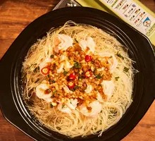 Stir-Fried Shrimp with Garlic and Vermicelli