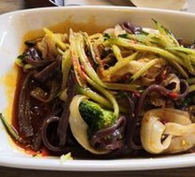 Spinach Cold Noodles