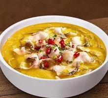 Black Fish with Sour Cabbage