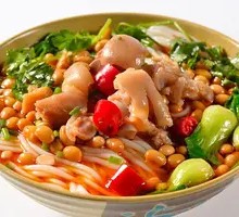 Soybean Pig Trotter Noodles