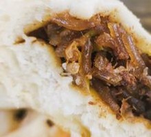 Beef Noodle Pan-Fried Dumplings