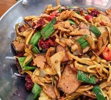 Cured Meat with Smoked Bamboo Shoots