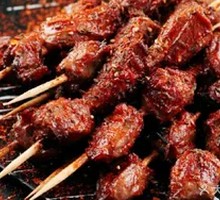 Grilled Pork Fat Skewers