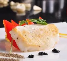 Pan-Seared Cod with Iron Plate