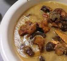 Stewed Chicken with Mushrooms