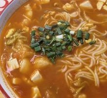 Savory Tomato Fish Noodles