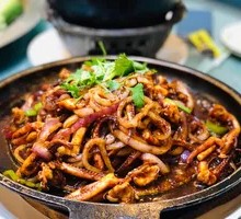 Grilled Squid Tentacles