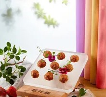 Hand-Beaten Lamb Meatballs