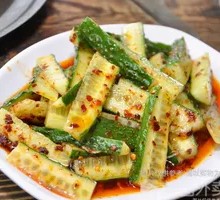Sour Spicy Cucumber Strips