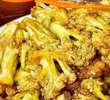 Stir-fried Cauliflower with Pork