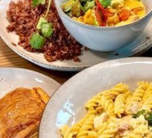 Chicken Bacon Spaghetti