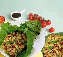 Mushroom Sauce Rice Wrap