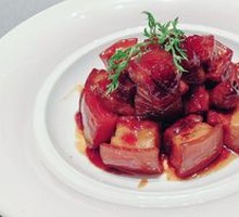 Braised Pork Belly with Abalone