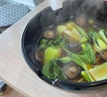 Bamboo Shoots and Chinese Broccoli Noodles