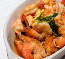 Garlic Shrimp in Olive Oil