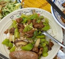 Stir-fried Chicken and Potato Noodles