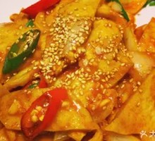 Stir-fried Fish Cake