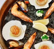 Squid Ink Seafood Rice