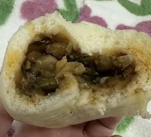 Stuffed Eggplant with Green Pepper