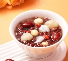 Lily, Red Bean, and Lotus Seed Soup