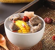 Lotus Root, Corn, and Pork Rib Stew