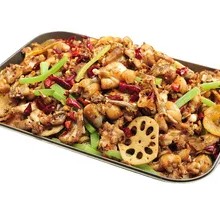 Spicy Frog and Shrimp Hot Pot