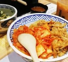 Spicy Kimchi Pork Fish-Flavored Shredded Pork Rice Combo with Coke