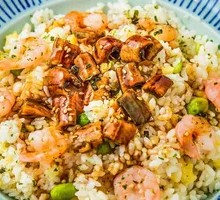 Eel and Shrimp Fried Rice