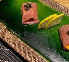 Wagyu with Sea Urchin and Caviar