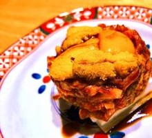 Raw Wagyu with Sea Urchin