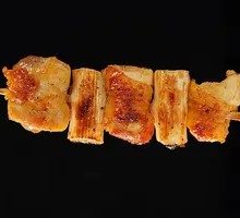 Grilled Onion and Meat Skewers