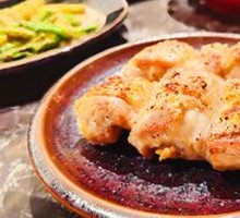 Grilled Chicken with Oysters