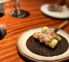 Pork Belly with Japanese Melon Roll